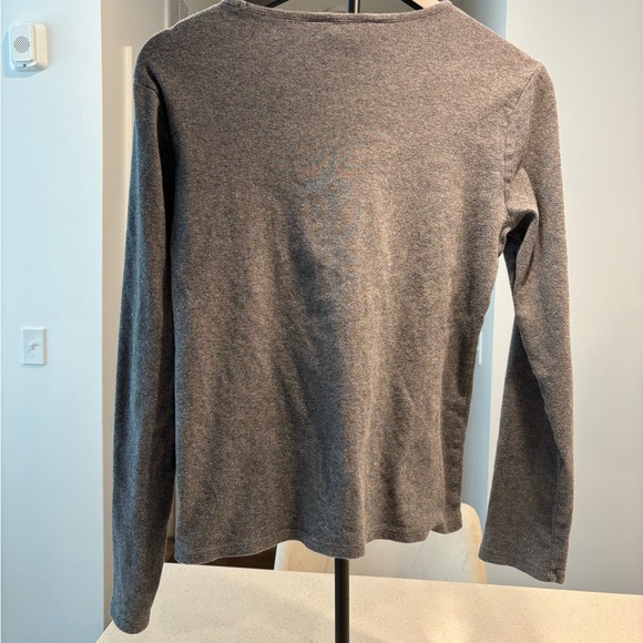 Ralph Lauren Gray Long Sleeve Shirt, Size XL - Picture 4 of 9